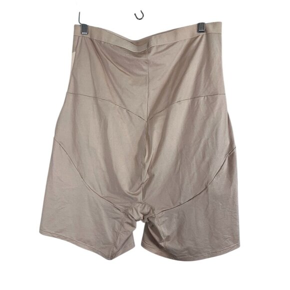 Cacique Neutral Shapewear 22 Nude High Waist Thigh Short Intimates Feminine Chic - Picture 9 of 14